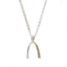 Necklace: Gateway Arch Rhinestone