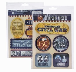 Scrapbook Accent Kit: Civil War